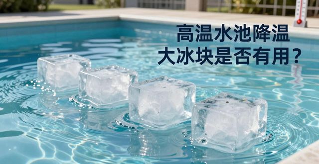 邢台高温水池降温大冰块，到底管不管用？